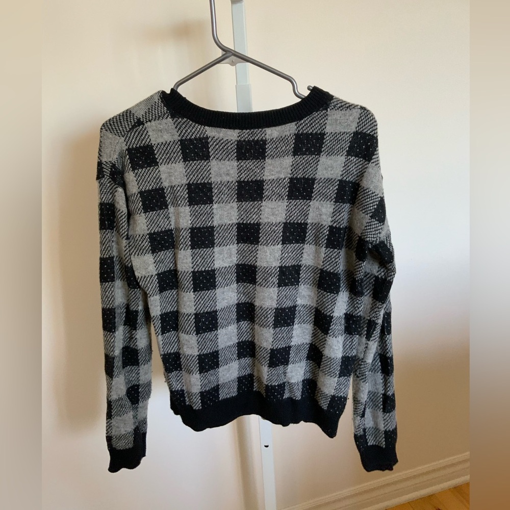 Dynamite Sparkly Grid Sweater - Picture 2 of 2